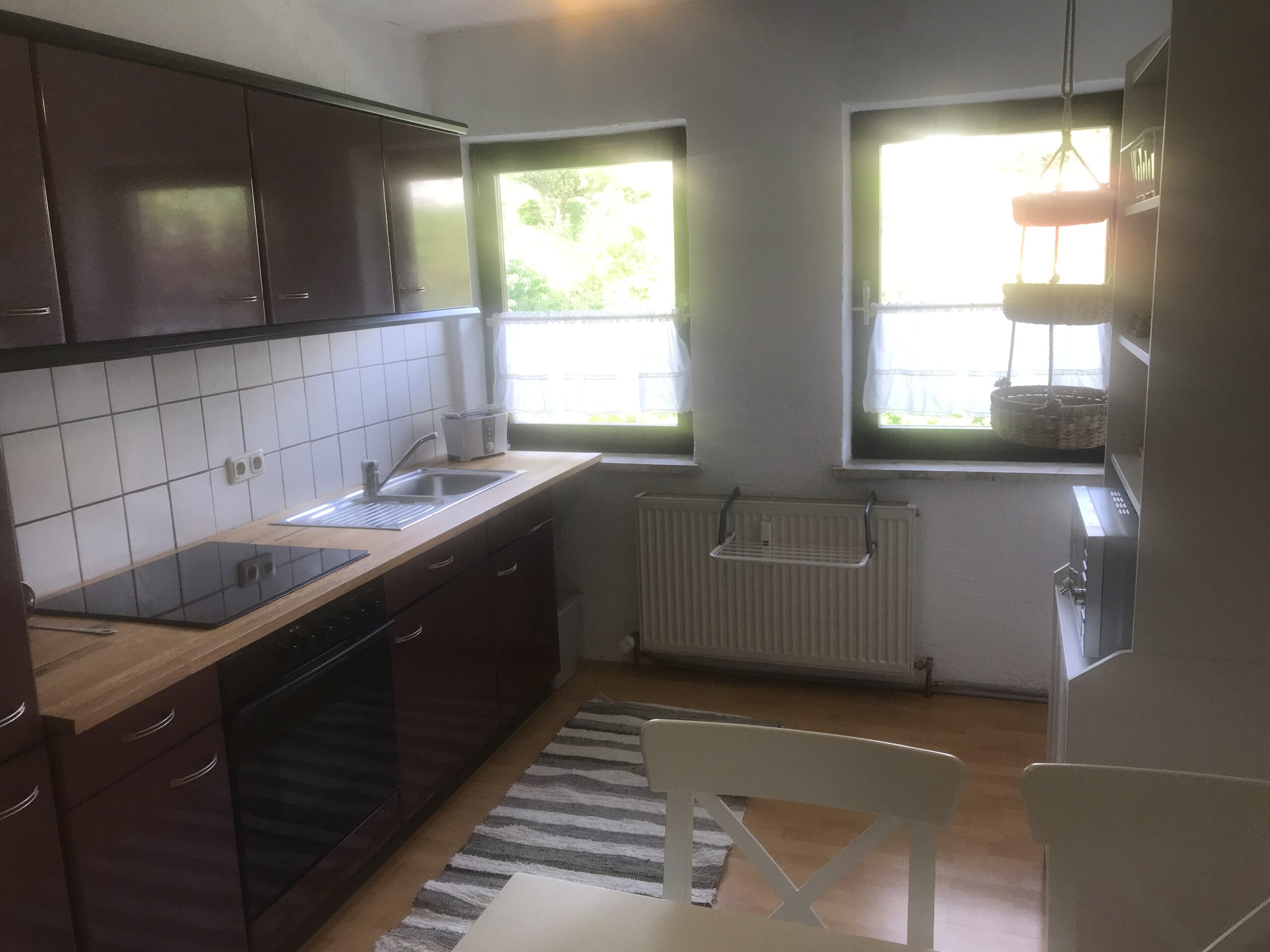 Küche in der Traummichel Ferienwohnung OG